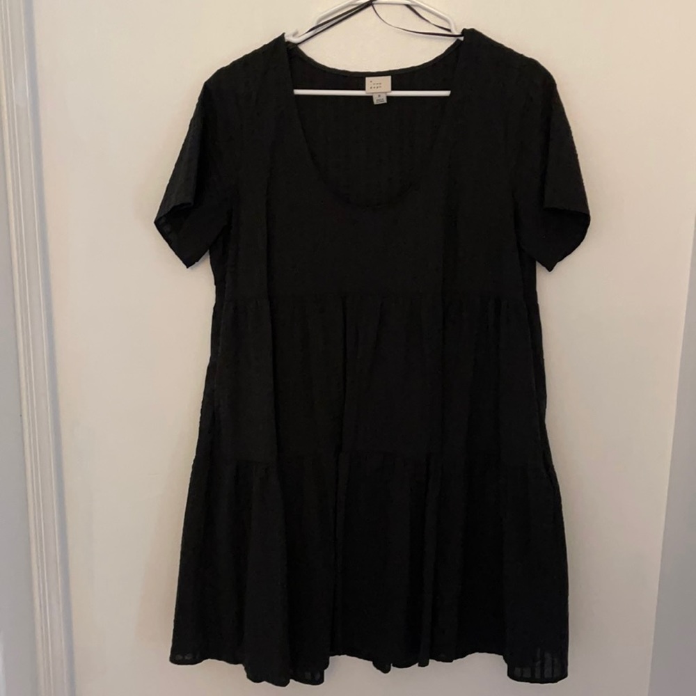 Black, target, shift dress